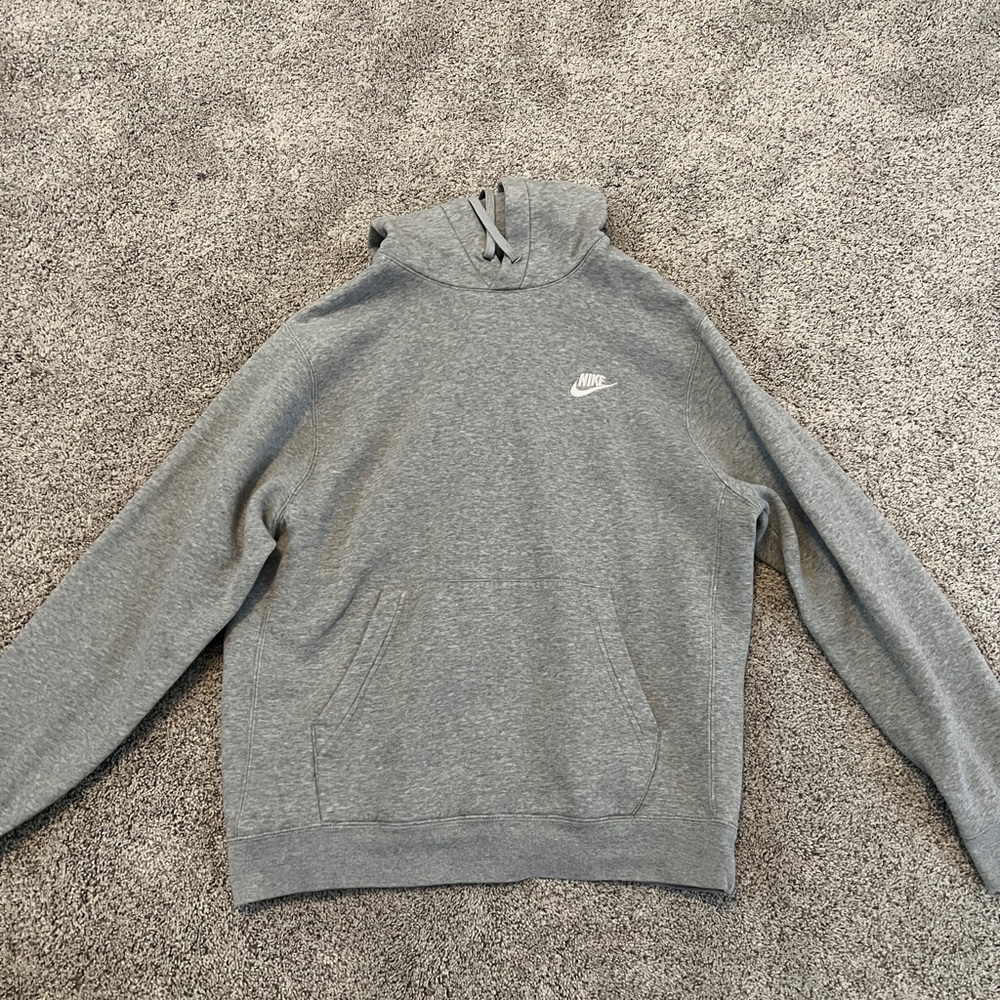 Light grey Nike hoodie